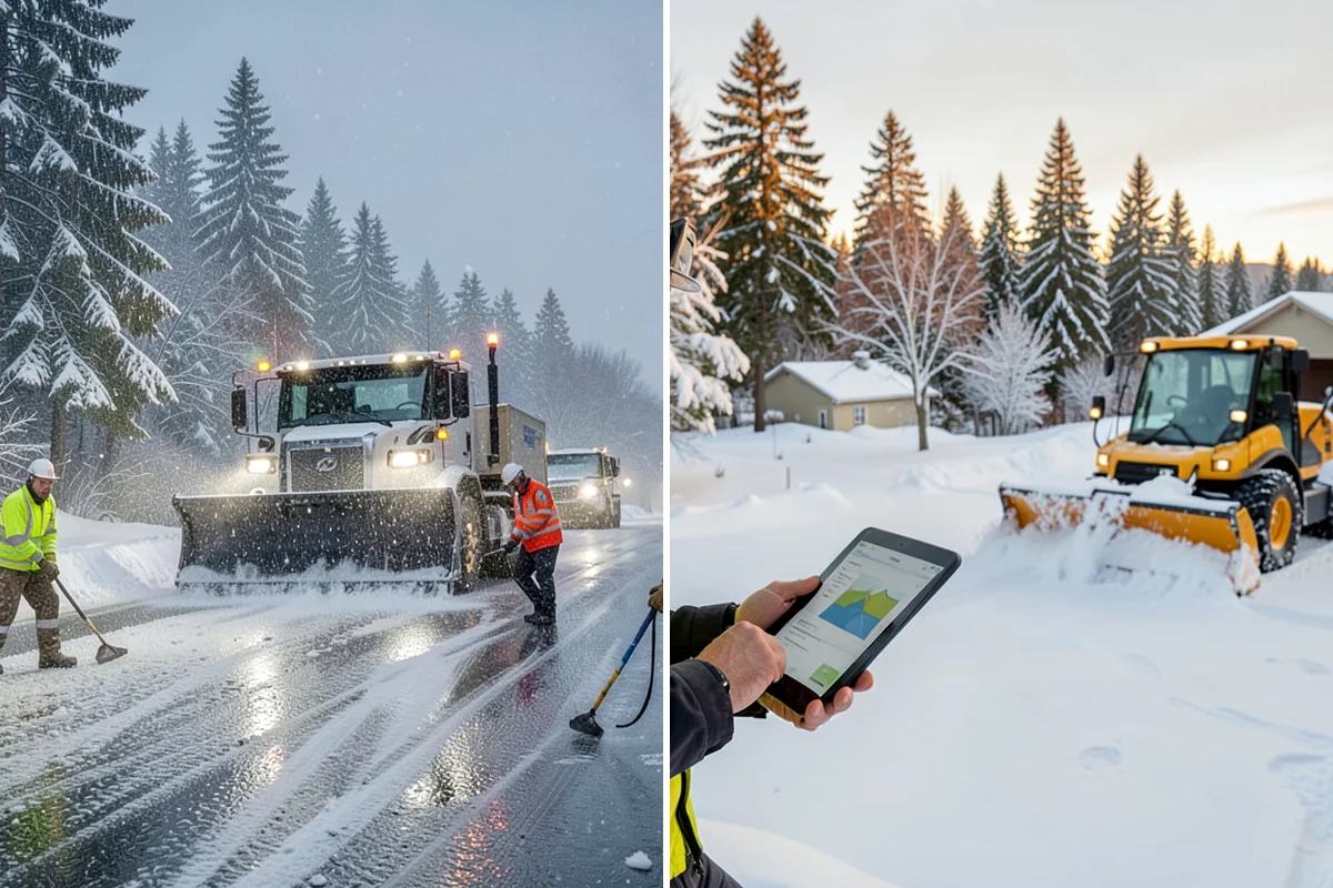 Pay-Per-Event Snow Removal in Concrete, Skagit County, WA - Sign a simple event-based agreement setting your trigger depth and surfaces