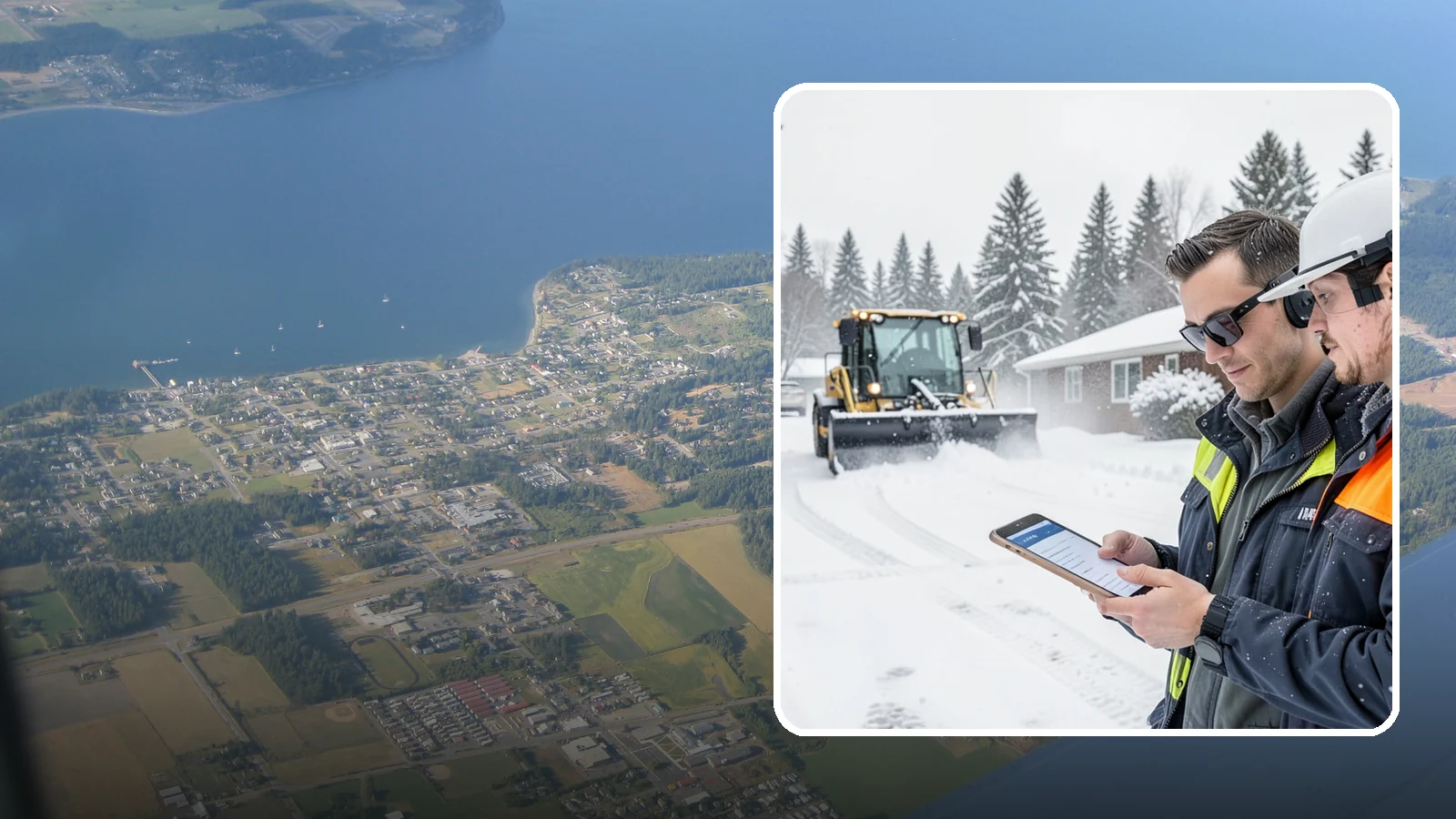 Pay-Per-Event Snow Removal in Coupeville, Island County, WA - An open account that bills you separately for each qualifying snowfall, so your cost tracks the winter's actual weather.