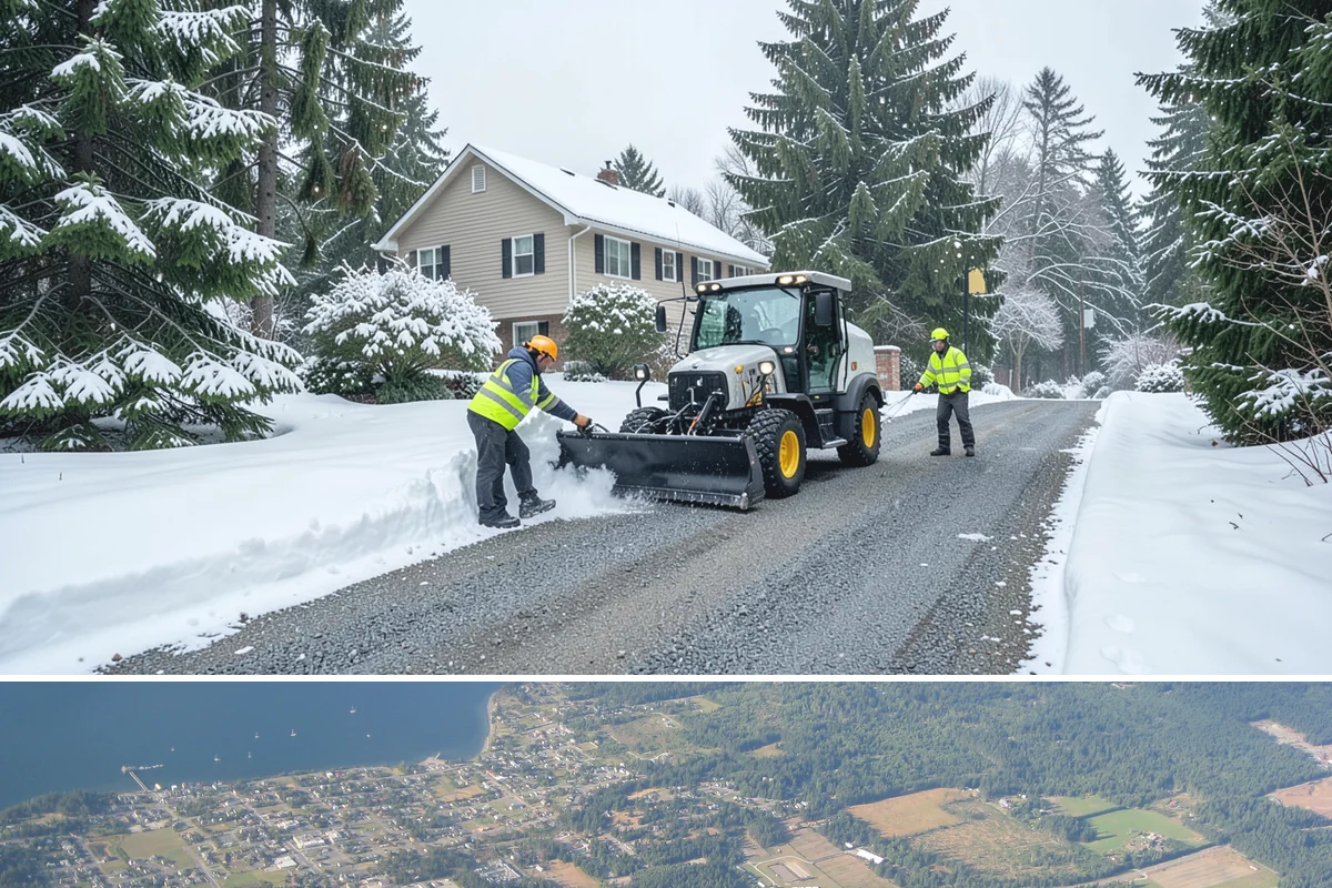 Pay-Per-Event Snow Removal in Coupeville, Island County, WA - Enrollment is smart before the December-through-January window when lowland Puget Sound snow is most likely to arrive.
