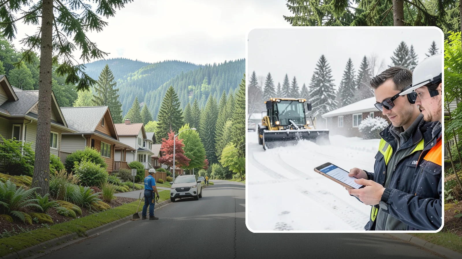 Pay-Per-Event Snow Removal in Darrington, Snohomish County, WA - An open account that bills you separately for each qualifying snowfall, so your cost tracks the winter's actual weather.
