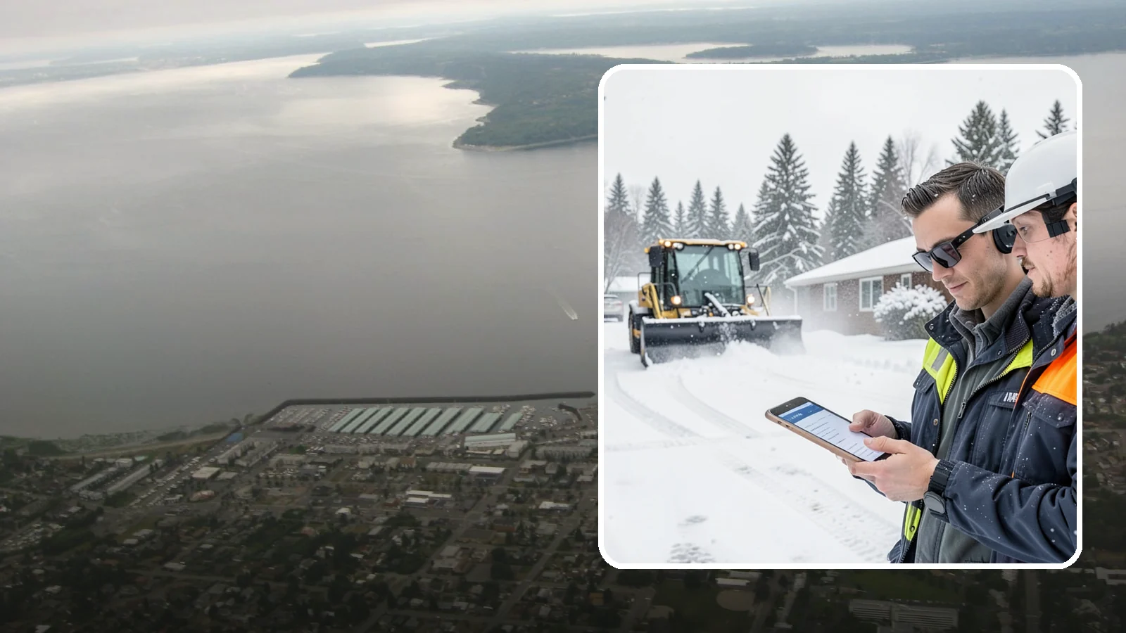 Pay-Per-Event Snow Removal in Des Moines, King County, WA - An open account that bills you separately for each qualifying snowfall, so your cost tracks the winter's actual weather.