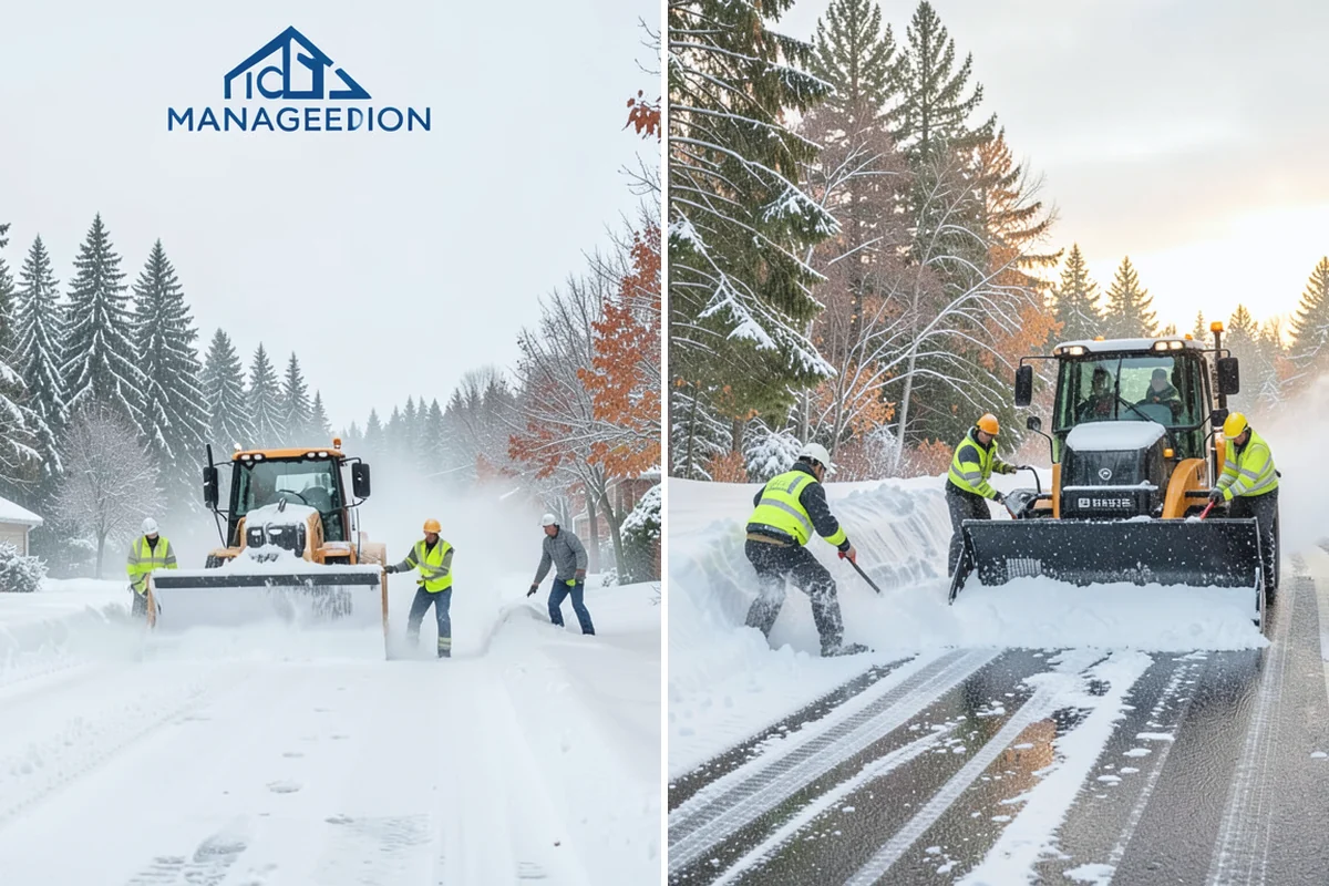 Pay-Per-Event Snow Removal in Des Moines, King County, WA - Sign a simple event-based agreement setting your trigger depth and surfaces