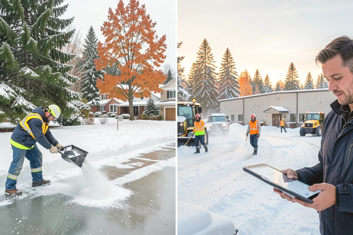 Pay-Per-Event Snow Removal in Duvall, King County, WA - Sign a simple event-based agreement setting your trigger depth and surfaces