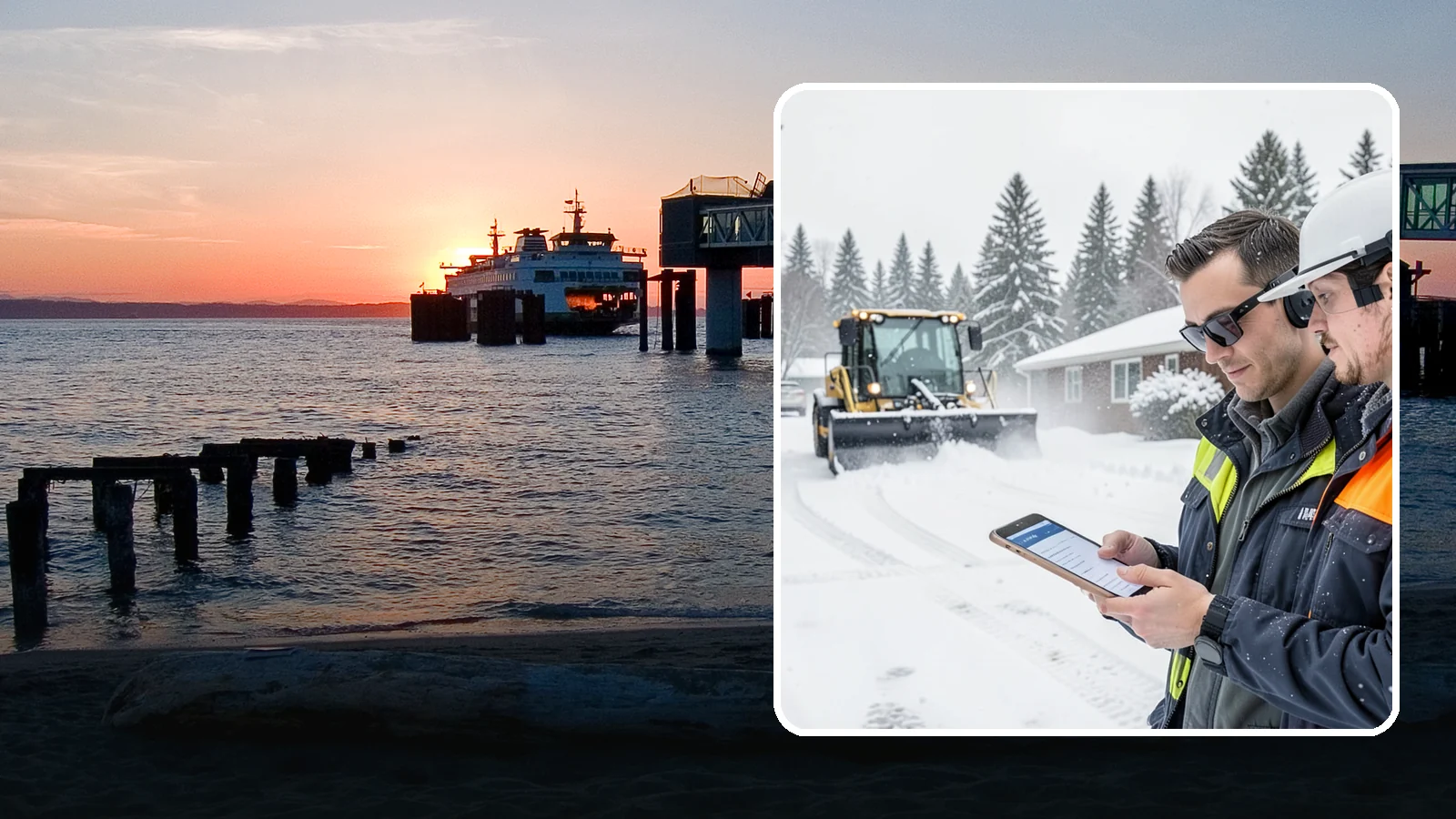 Pay-Per-Event Snow Removal in Edmonds, Snohomish County, WA - An open account that bills you separately for each qualifying snowfall, so your cost tracks the winter's actual weather.