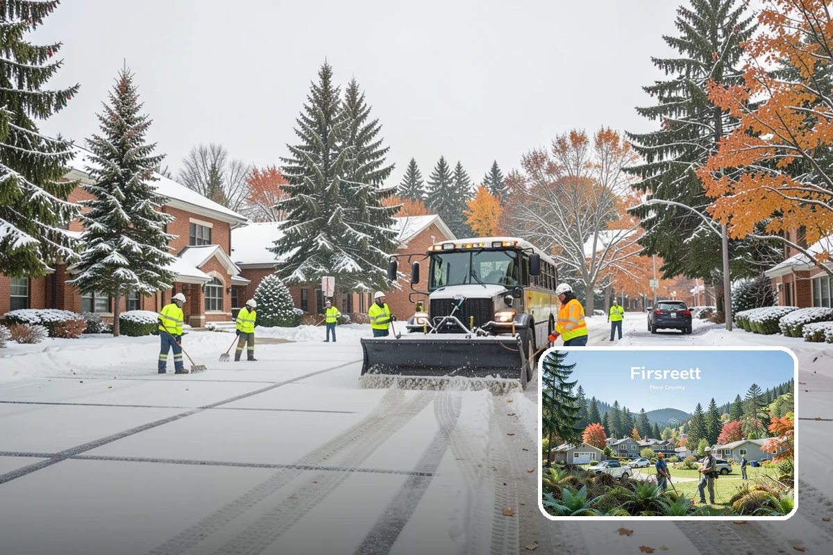 Pay-Per-Event Snow Removal in Fircrest, Pierce County, WA - Stay on the priority dispatch list without a flat seasonal fee