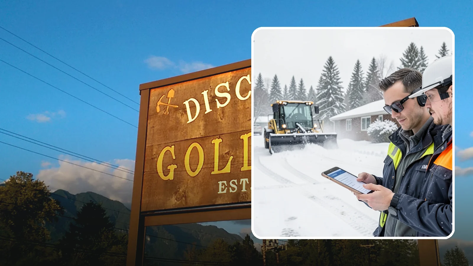 Pay-Per-Event Snow Removal in Gold Bar, Snohomish County, WA - An open account that bills you separately for each qualifying snowfall, so your cost tracks the winter's actual weather.