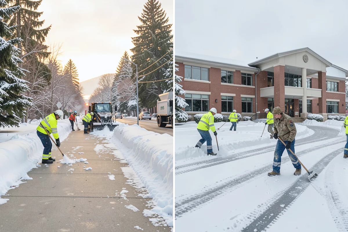 Pay-Per-Event Snow Removal in Granite Falls, Snohomish County, WA - Sign a simple event-based agreement setting your trigger depth and surfaces