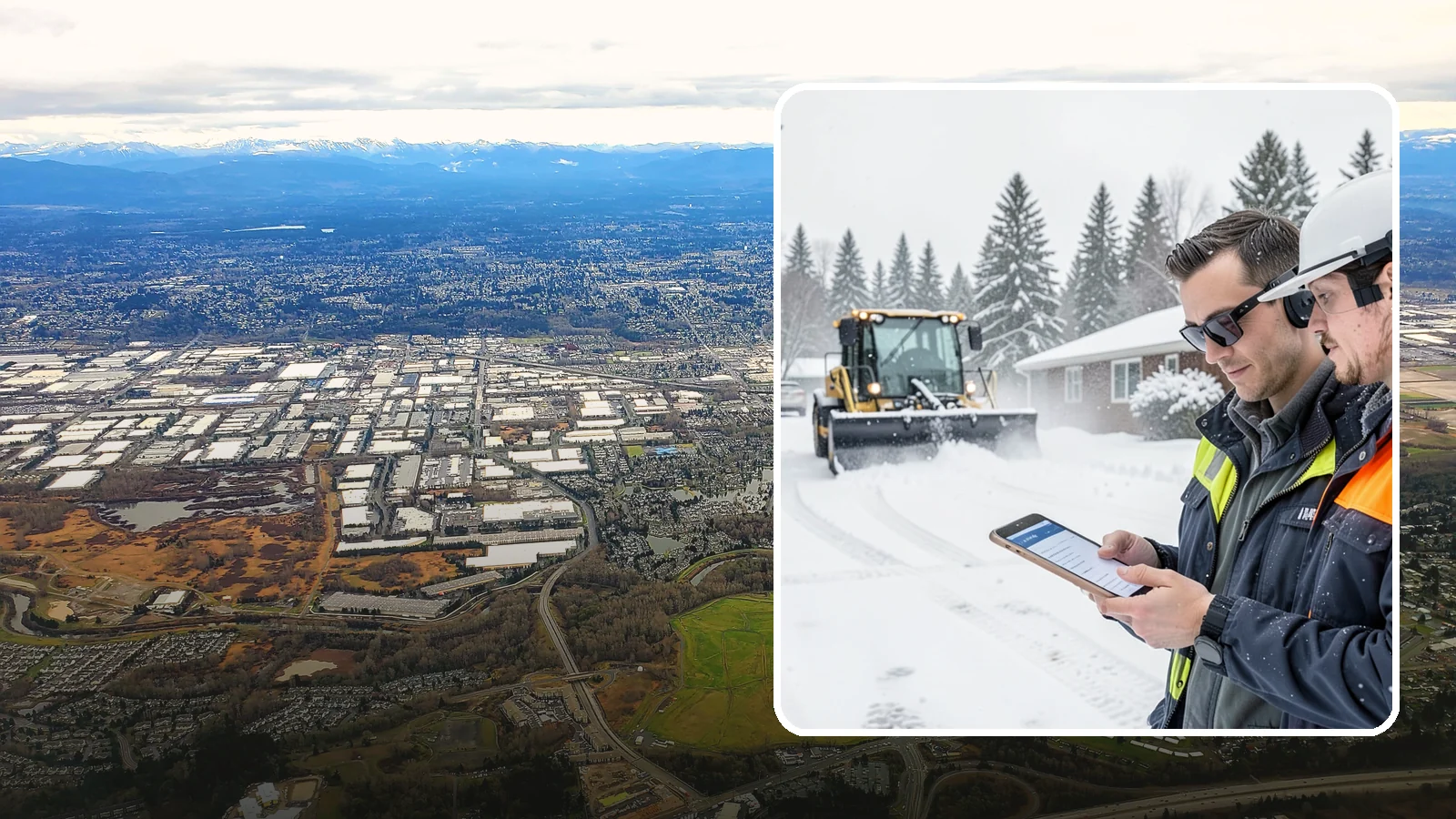 Pay-Per-Event Snow Removal in Kent, King County, WA - An open account that bills you separately for each qualifying snowfall, so your cost tracks the winter's actual weather.