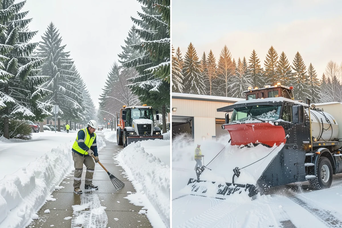 Pay-Per-Event Snow Removal in La Conner, Skagit County, WA - Sign a simple event-based agreement setting your trigger depth and surfaces