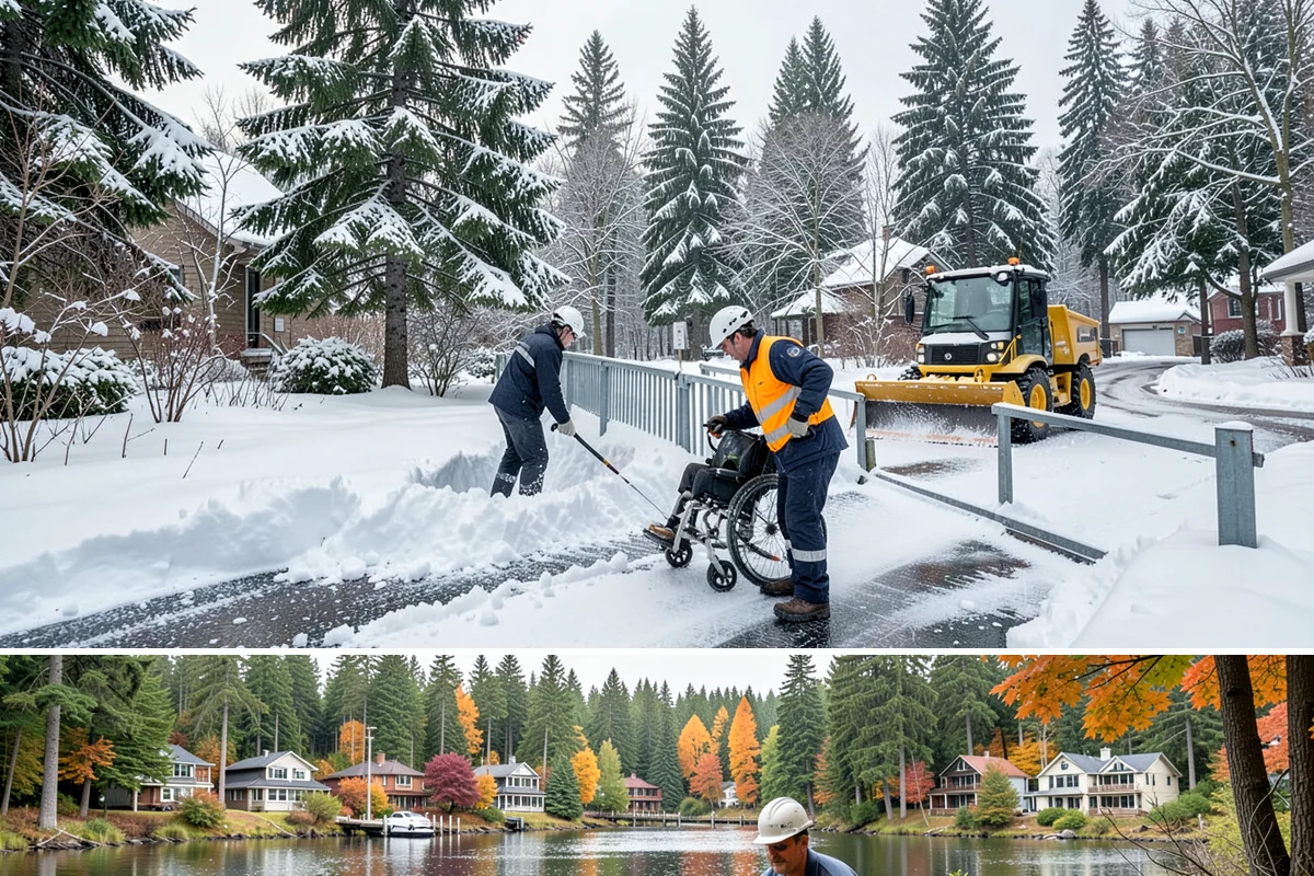 Pay-Per-Event Snow Removal in La Conner, Skagit County, WA - Enrollment is smart before the December-through-January window when lowland Puget Sound snow is most likely to arrive.