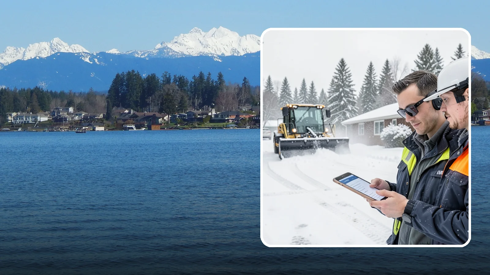 Pay-Per-Event Snow Removal in Lake Stevens, Snohomish County, WA - An open account that bills you separately for each qualifying snowfall, so your cost tracks the winter's actual weather.