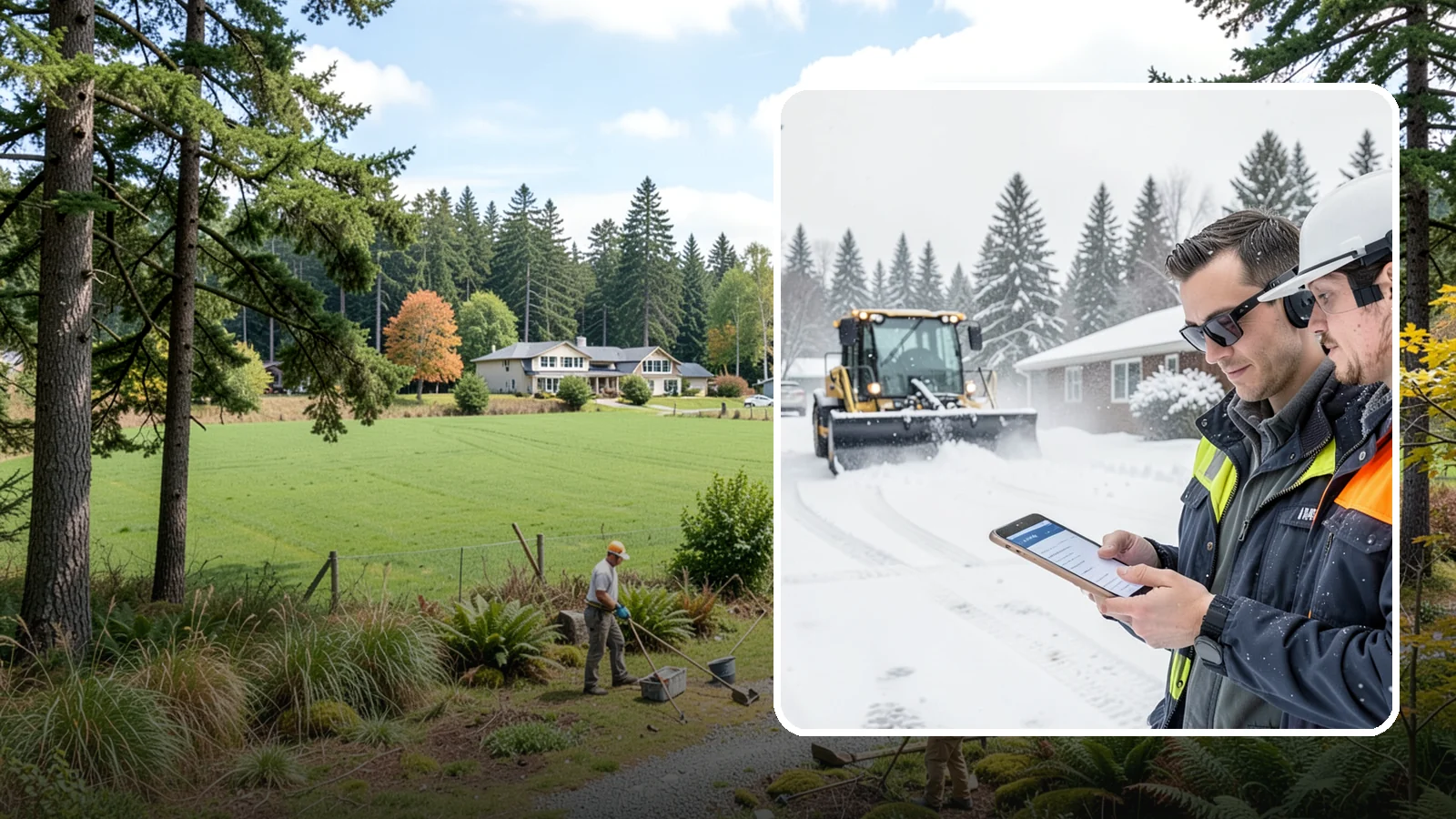 Pay-Per-Event Snow Removal in Lyman, Skagit County, WA - An open account that bills you separately for each qualifying snowfall, so your cost tracks the winter's actual weather.