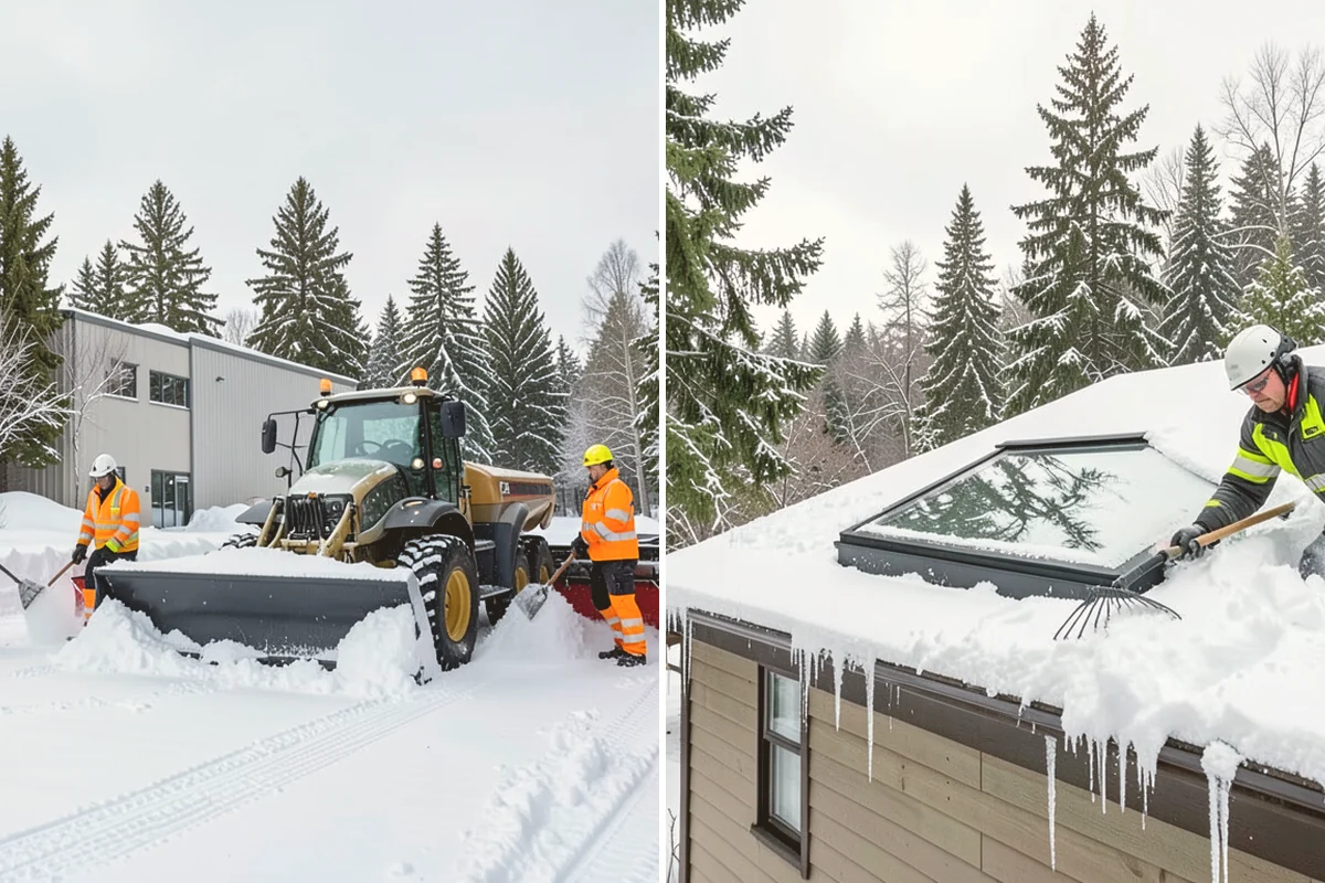 Pay-Per-Event Snow Removal in Lynnwood, Snohomish County, WA - Sign a simple event-based agreement setting your trigger depth and surfaces