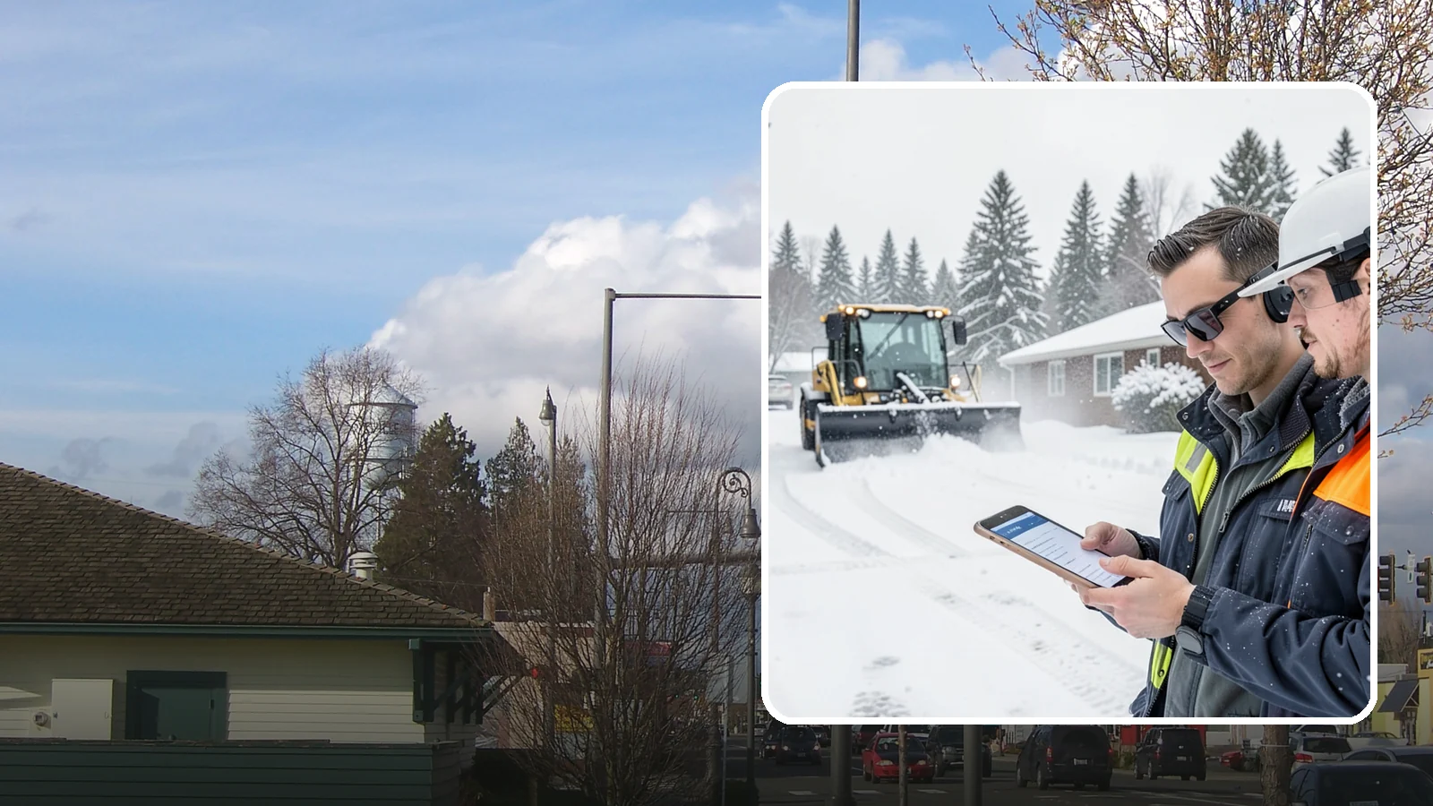Pay-Per-Event Snow Removal in Marysville, Snohomish County, WA - An open account that bills you separately for each qualifying snowfall, so your cost tracks the winter's actual weather.