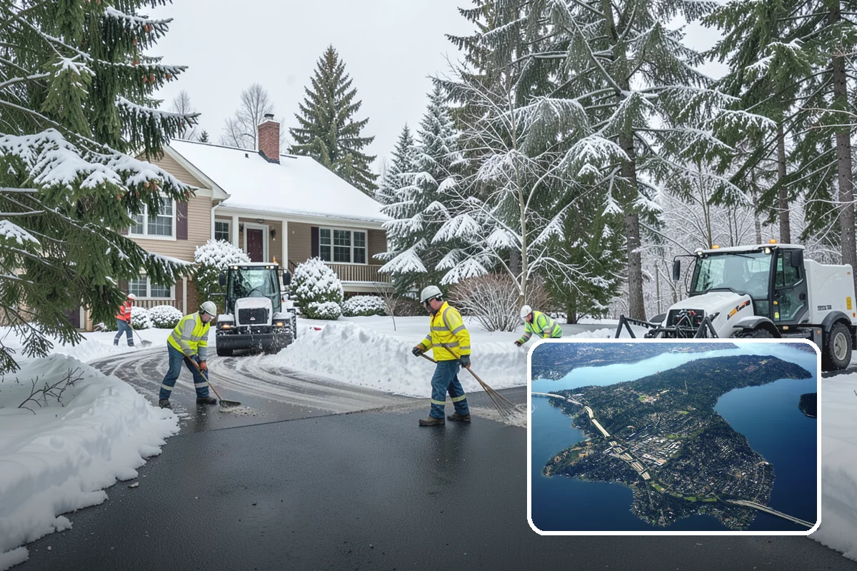 Pay-Per-Event Snow Removal in Mercer Island, King County, WA - Stay on the priority dispatch list without a flat seasonal fee