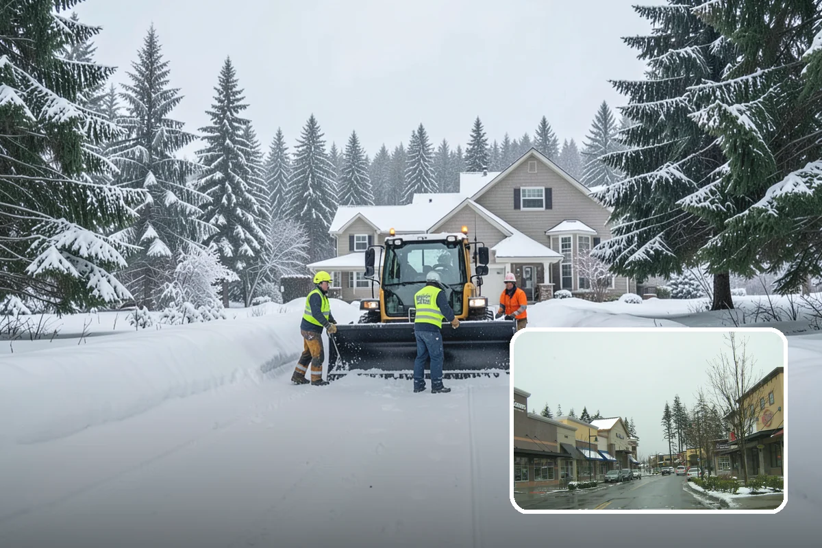Pay-Per-Event Snow Removal in Mill Creek, Snohomish County, WA - Stay on the priority dispatch list without a flat seasonal fee