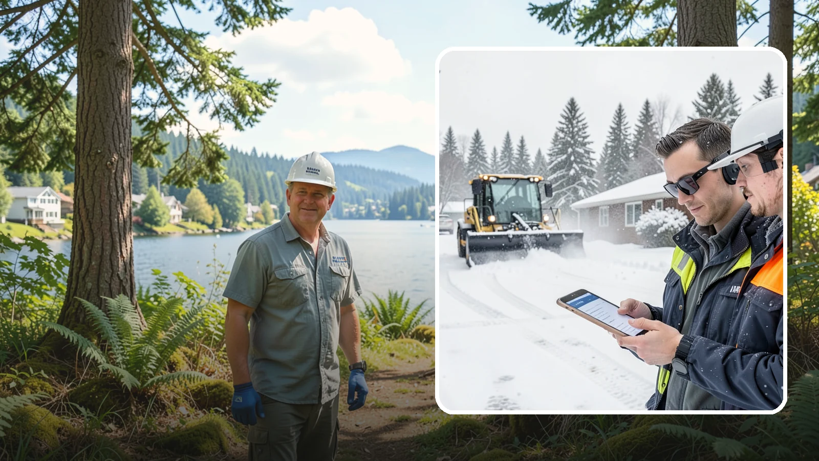 Pay-Per-Event Snow Removal in Milton, King County, WA - An open account that bills you separately for each qualifying snowfall, so your cost tracks the winter's actual weather.