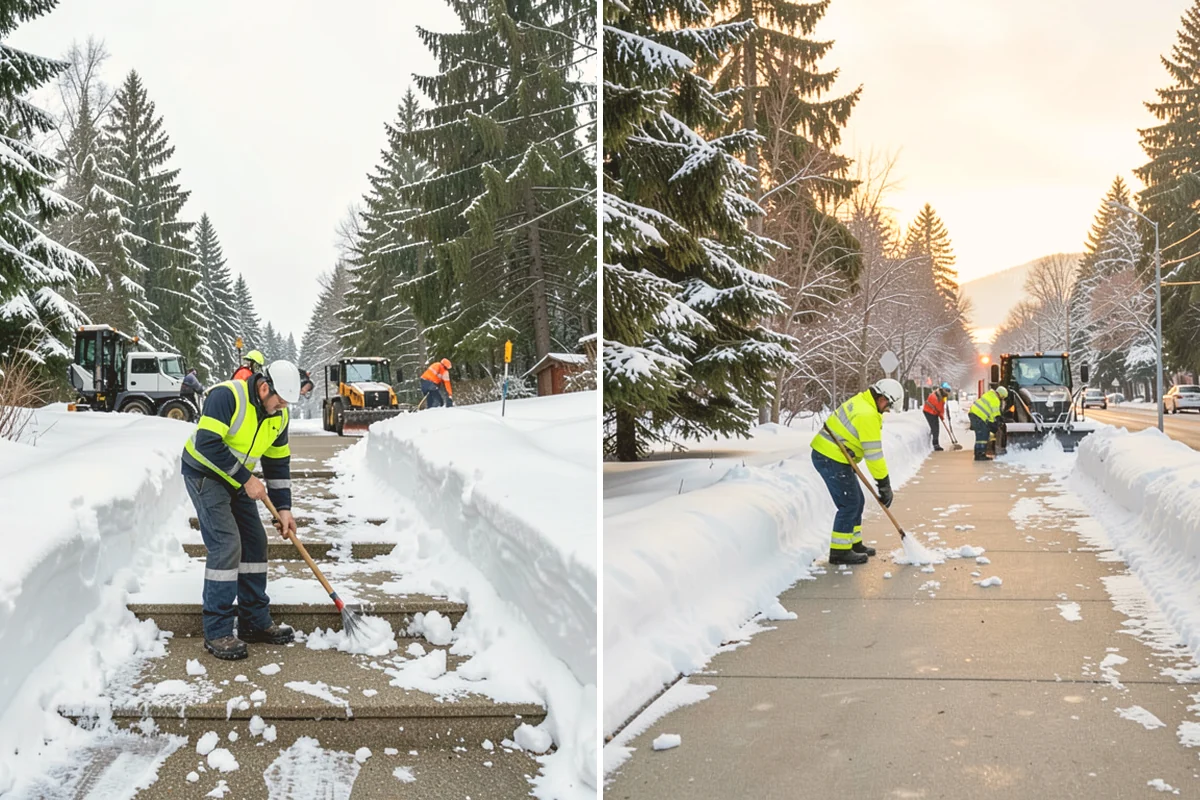 Pay-Per-Event Snow Removal in Milton, King County, WA - Sign a simple event-based agreement setting your trigger depth and surfaces