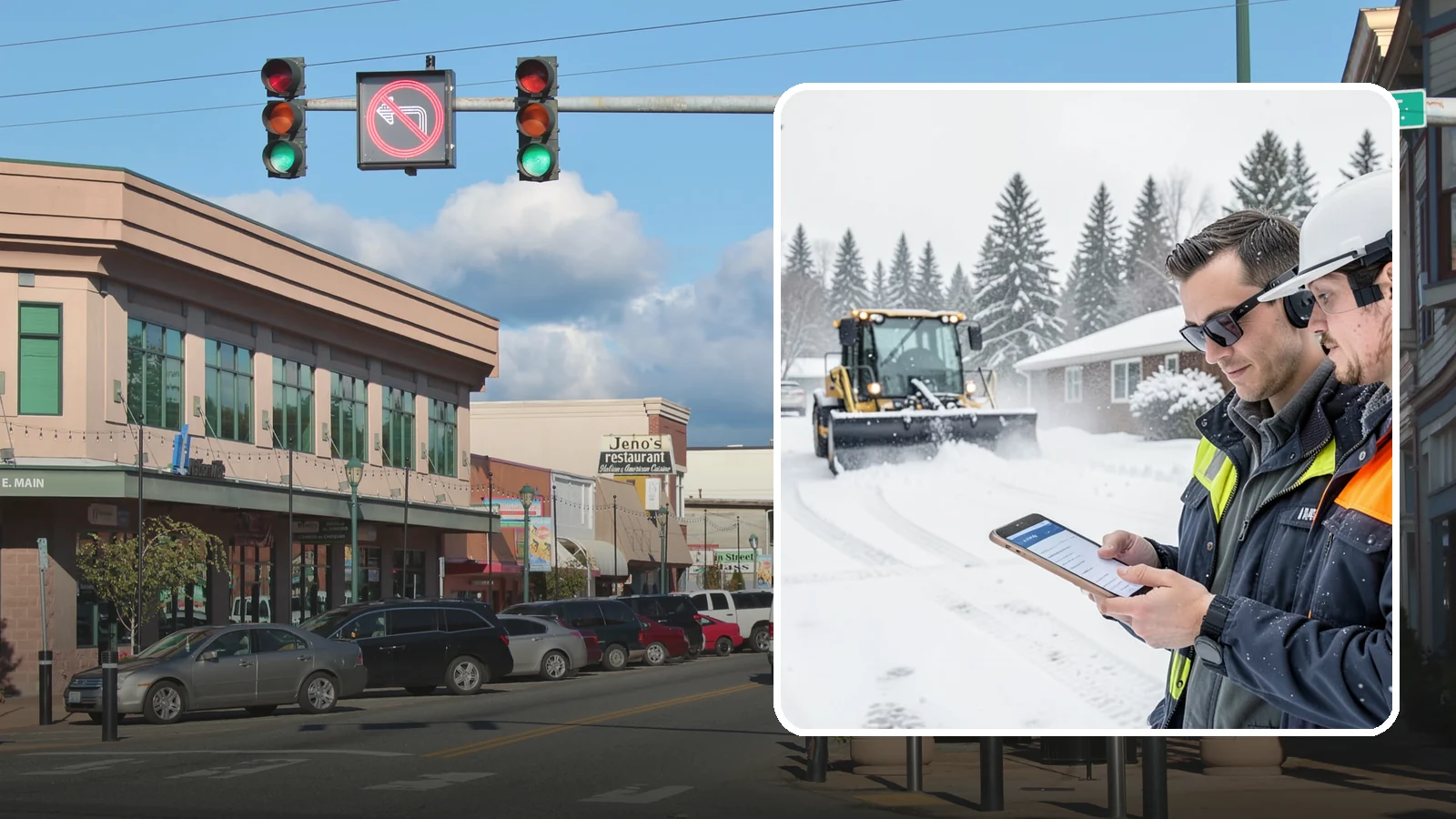 Pay-Per-Event Snow Removal in Monroe, Snohomish County, WA - An open account that bills you separately for each qualifying snowfall, so your cost tracks the winter's actual weather.