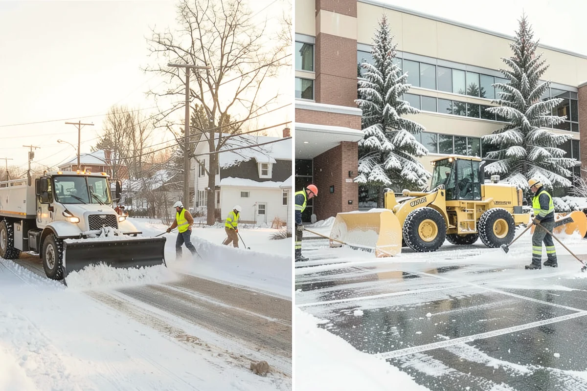 Pay-Per-Event Snow Removal in Monroe, Snohomish County, WA - Sign a simple event-based agreement setting your trigger depth and surfaces
