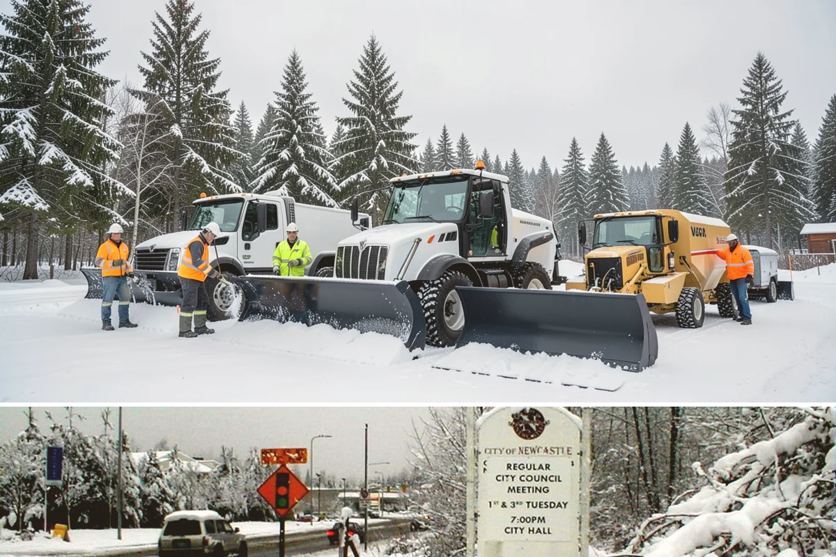 Pay-Per-Event Snow Removal in Newcastle, King County, WA - Enrollment is smart before the December-through-January window when lowland Puget Sound snow is most likely to arrive.