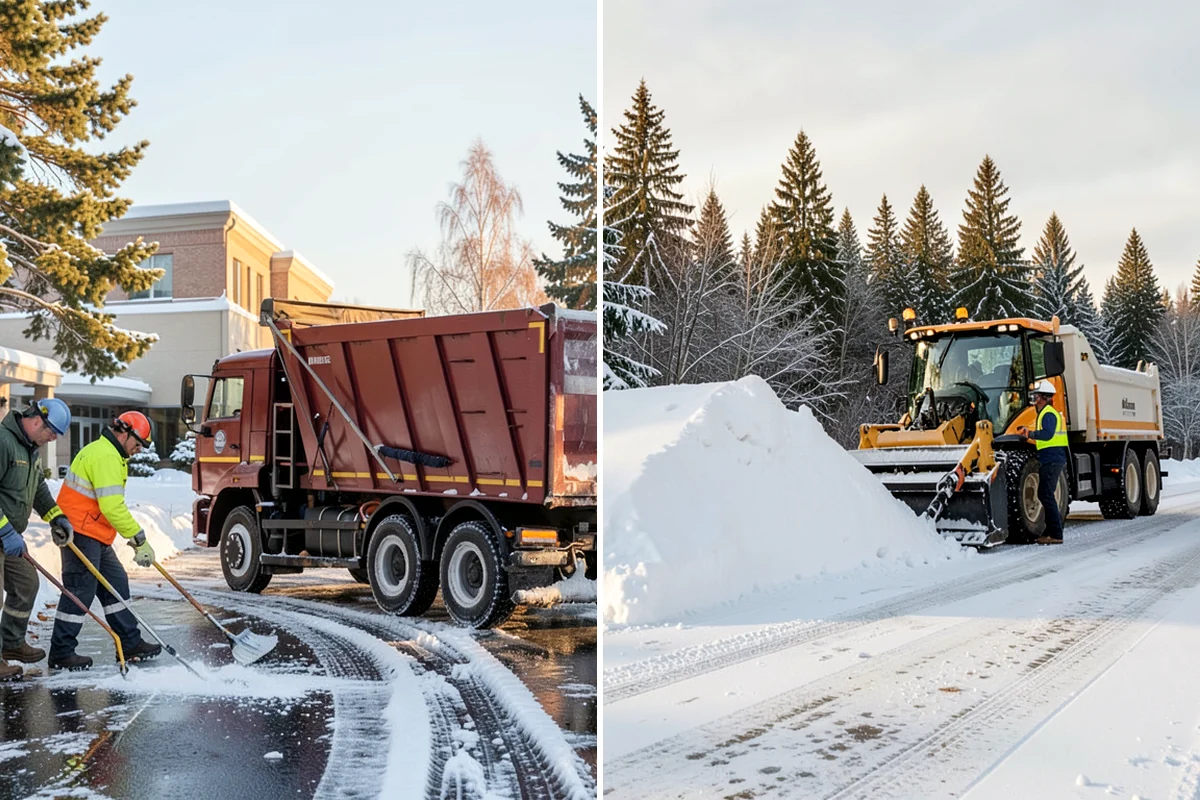 Pay-Per-Event Snow Removal in Normandy Park, King County, WA - Sign a simple event-based agreement setting your trigger depth and surfaces