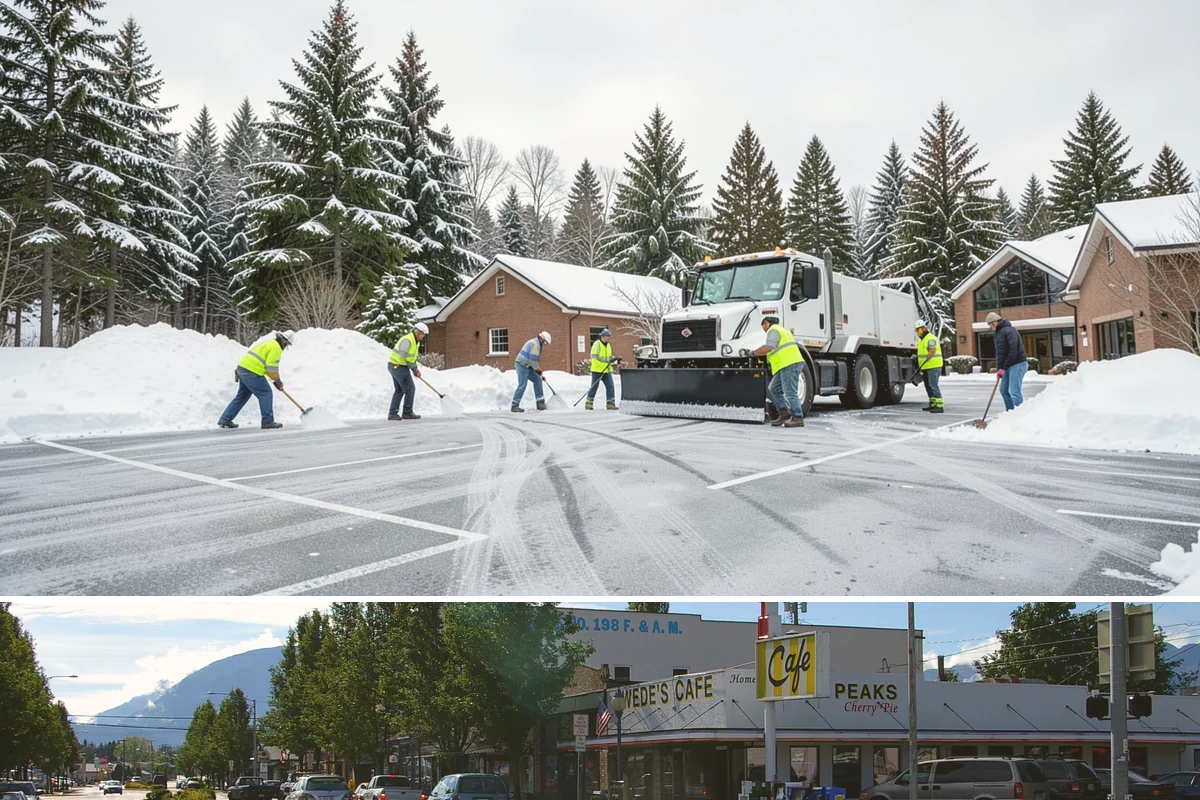 Pay-Per-Event Snow Removal in North Bend, King County, WA - Enrollment is smart before the December-through-January window when lowland Puget Sound snow is most likely to arrive.