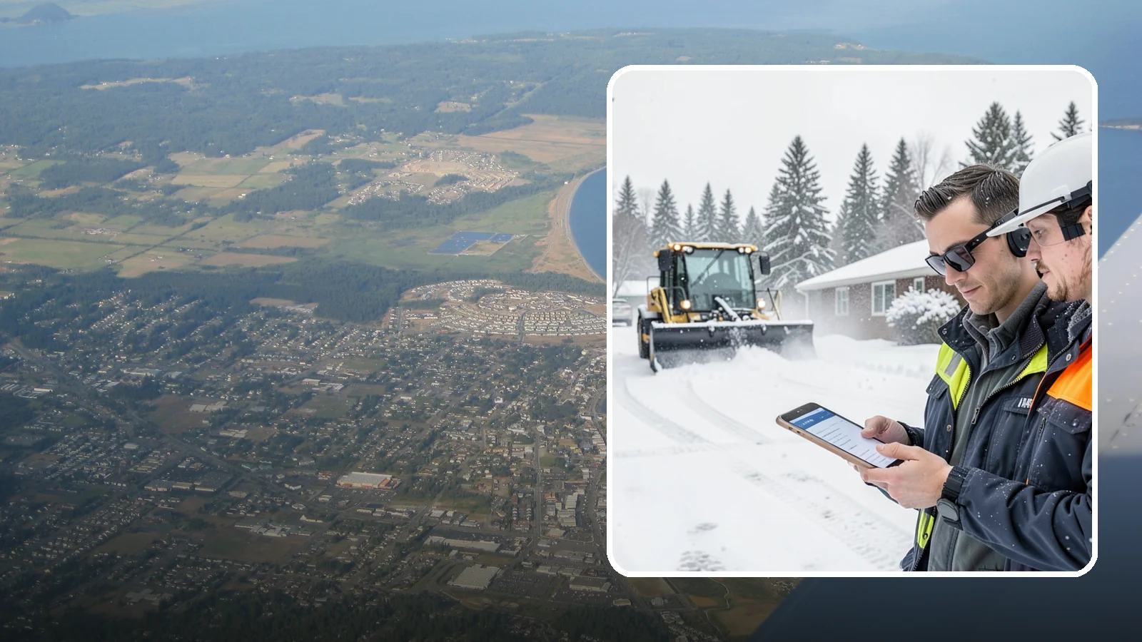 Pay-Per-Event Snow Removal in Oak Harbor, Island County, WA - An open account that bills you separately for each qualifying snowfall, so your cost tracks the winter's actual weather.