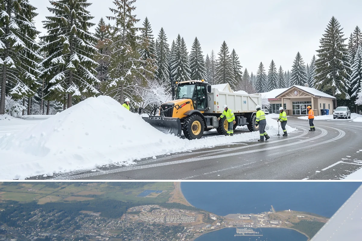 Pay-Per-Event Snow Removal in Oak Harbor, Island County, WA - Enrollment is smart before the December-through-January window when lowland Puget Sound snow is most likely to arrive.