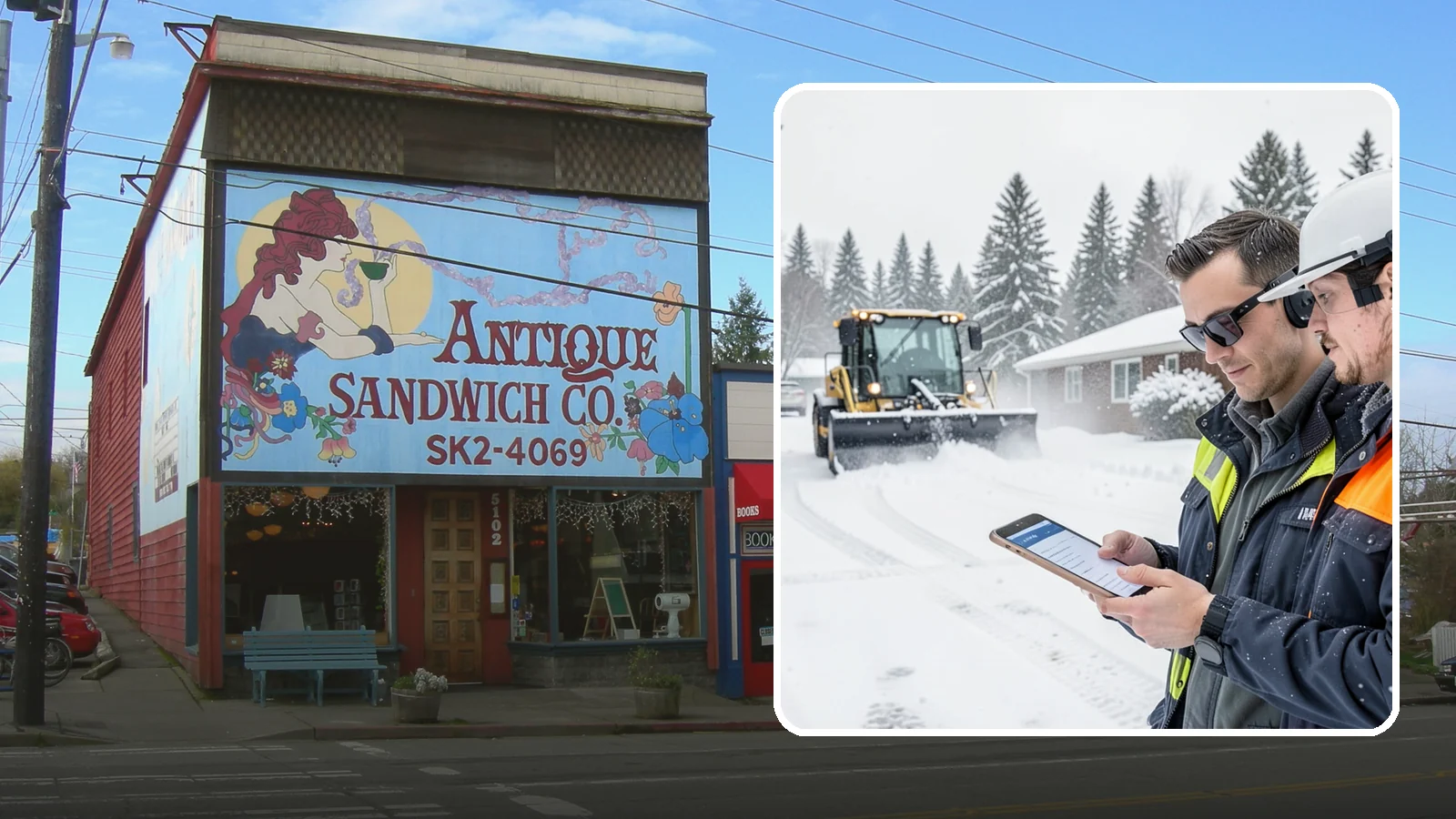 Pay-Per-Event Snow Removal in Ruston, Pierce County, WA - An open account that bills you separately for each qualifying snowfall, so your cost tracks the winter's actual weather.