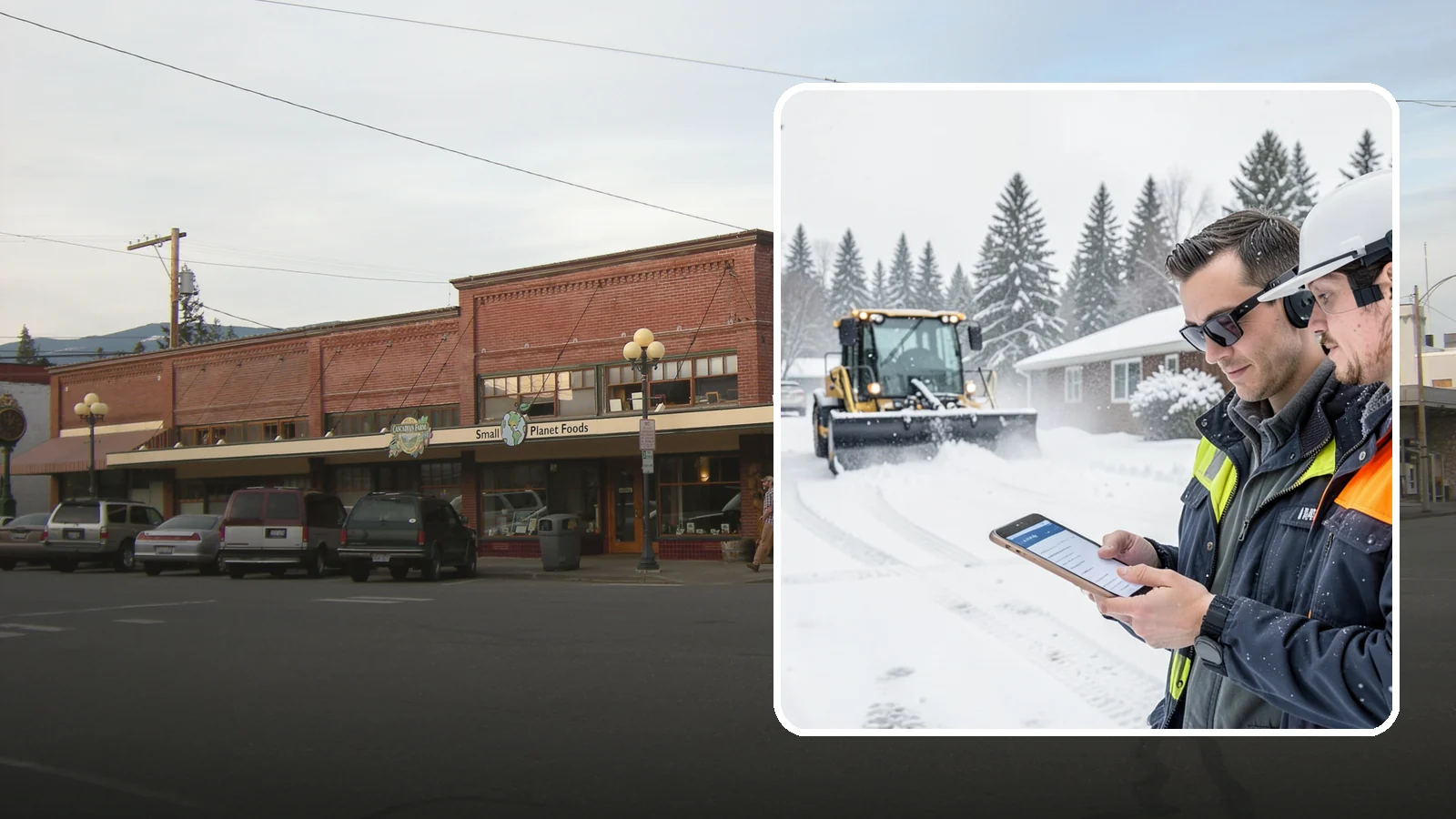 Pay-Per-Event Snow Removal in Sedro-Woolley, Skagit County, WA - An open account that bills you separately for each qualifying snowfall, so your cost tracks the winter's actual weather.