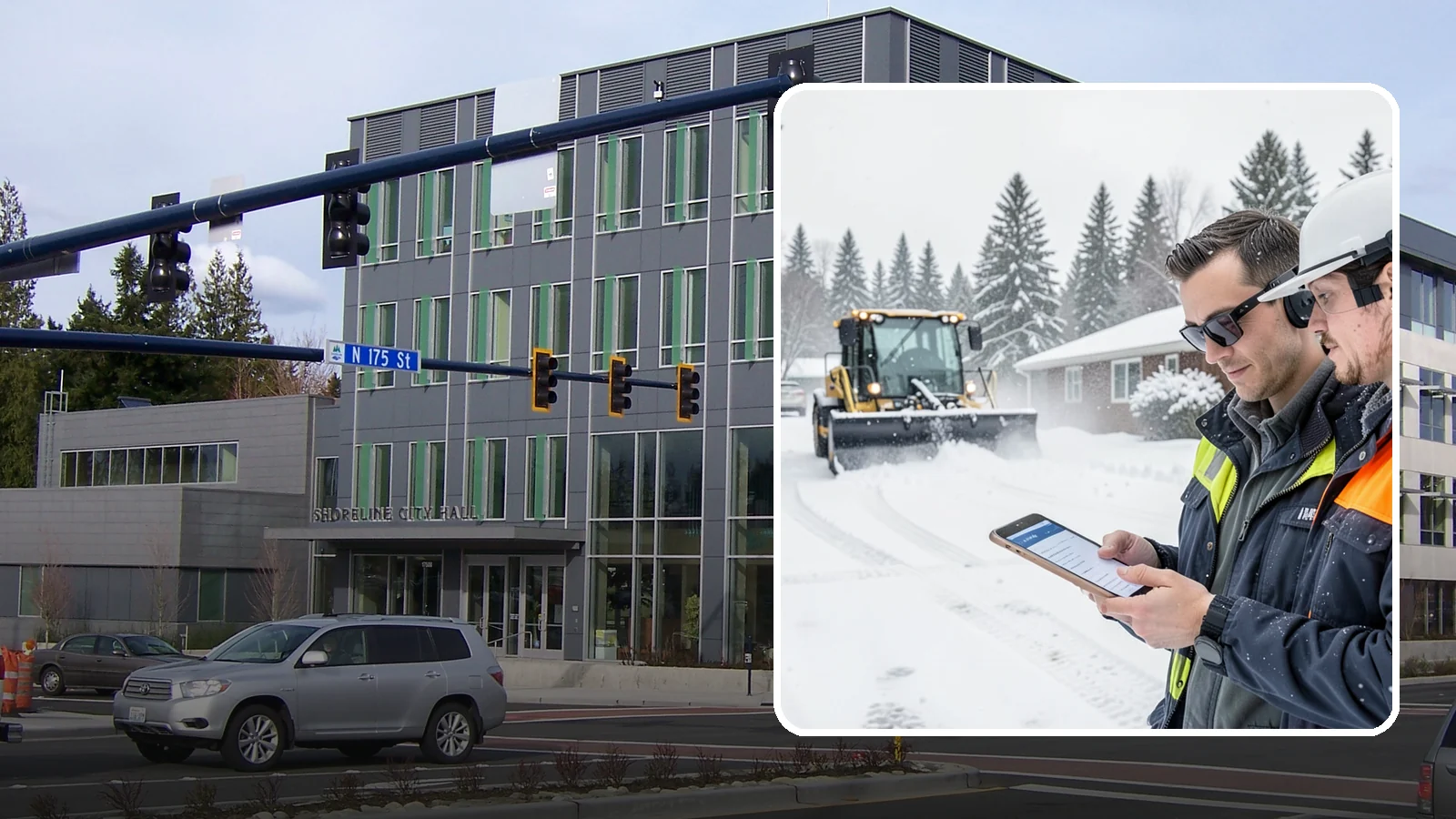 Pay-Per-Event Snow Removal in Shoreline, King County, WA - An open account that bills you separately for each qualifying snowfall, so your cost tracks the winter's actual weather.