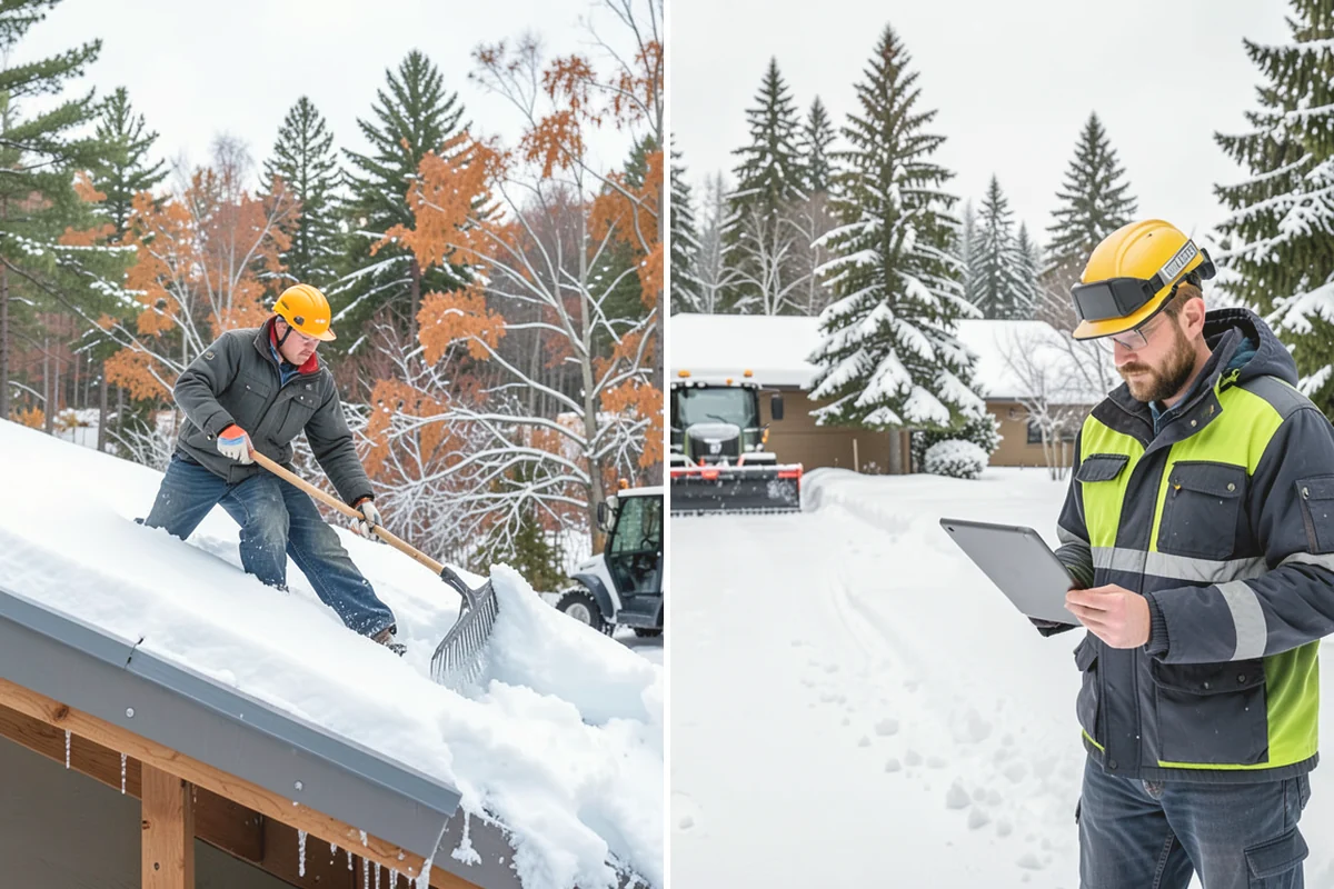 Pay-Per-Event Snow Removal in Tacoma, Pierce County, WA - Sign a simple event-based agreement setting your trigger depth and surfaces