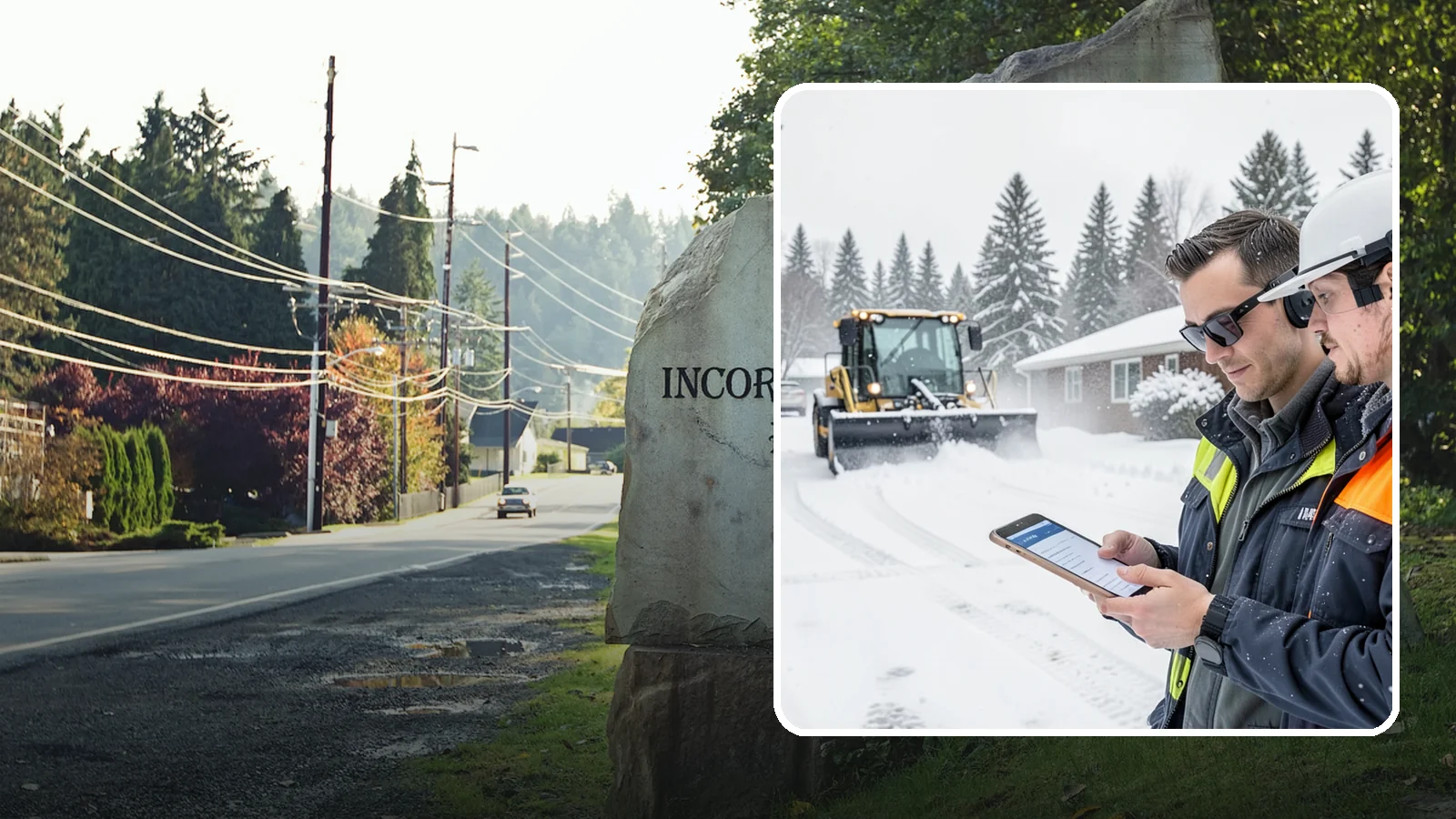 Pay-Per-Event Snow Removal in Wilkeson, Pierce County, WA - An open account that bills you separately for each qualifying snowfall, so your cost tracks the winter's actual weather.