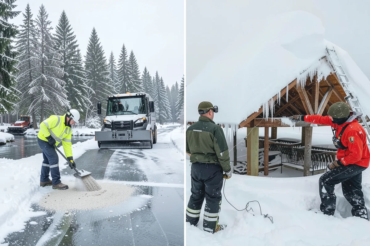 Pay-Per-Event Snow Removal in Wilkeson, Pierce County, WA - Sign a simple event-based agreement setting your trigger depth and surfaces