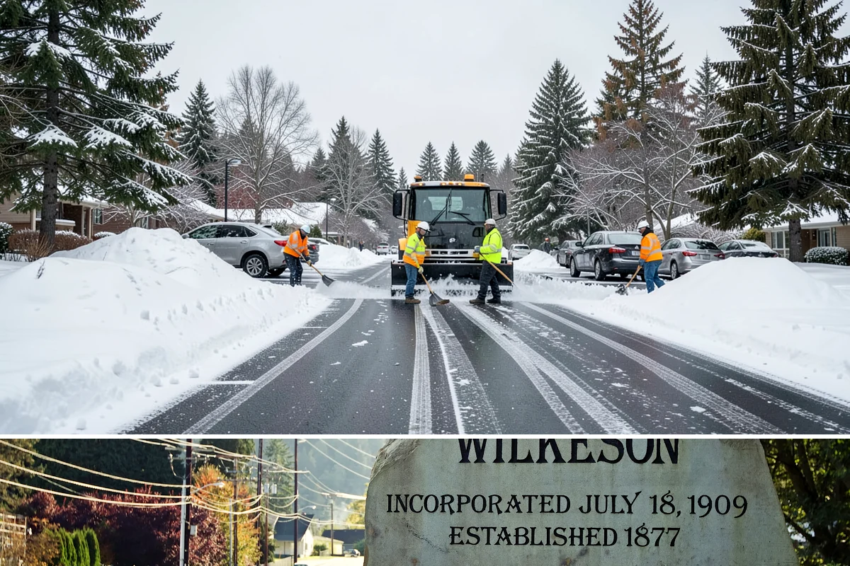 Pay-Per-Event Snow Removal in Wilkeson, Pierce County, WA - Enrollment is smart before the December-through-January window when lowland Puget Sound snow is most likely to arrive.