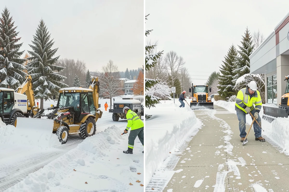 Per-Push Snow Removal in Algona, King County, WA - Set the trigger depth and push rate up front