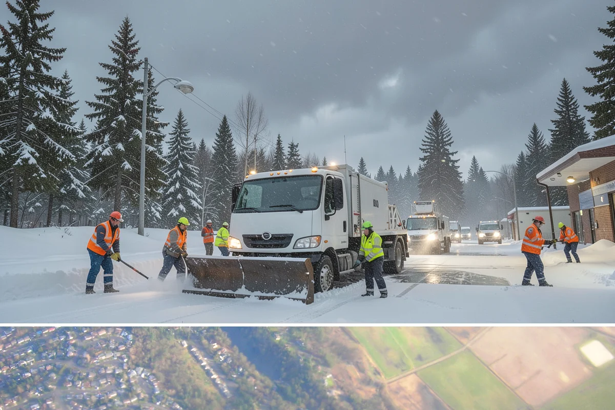 Per-Push Snow Removal in Algona, King County, WA - Available all winter and billed only when a qualifying snow event lands.