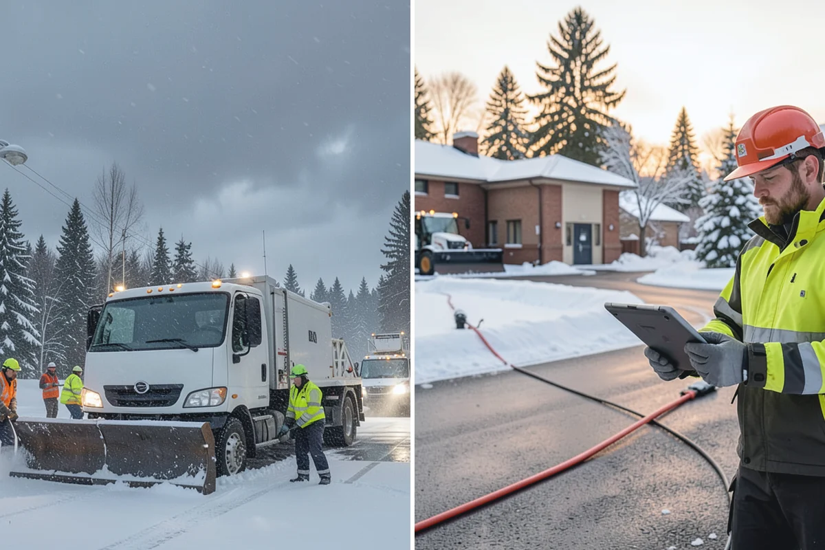 Per-Push Snow Removal in Auburn, King County, WA - Set the trigger depth and push rate up front