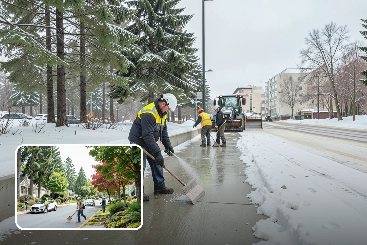 Per-Push Snow Removal in Beaux Arts Village, King County, WA - Pays only for storms that actually occur