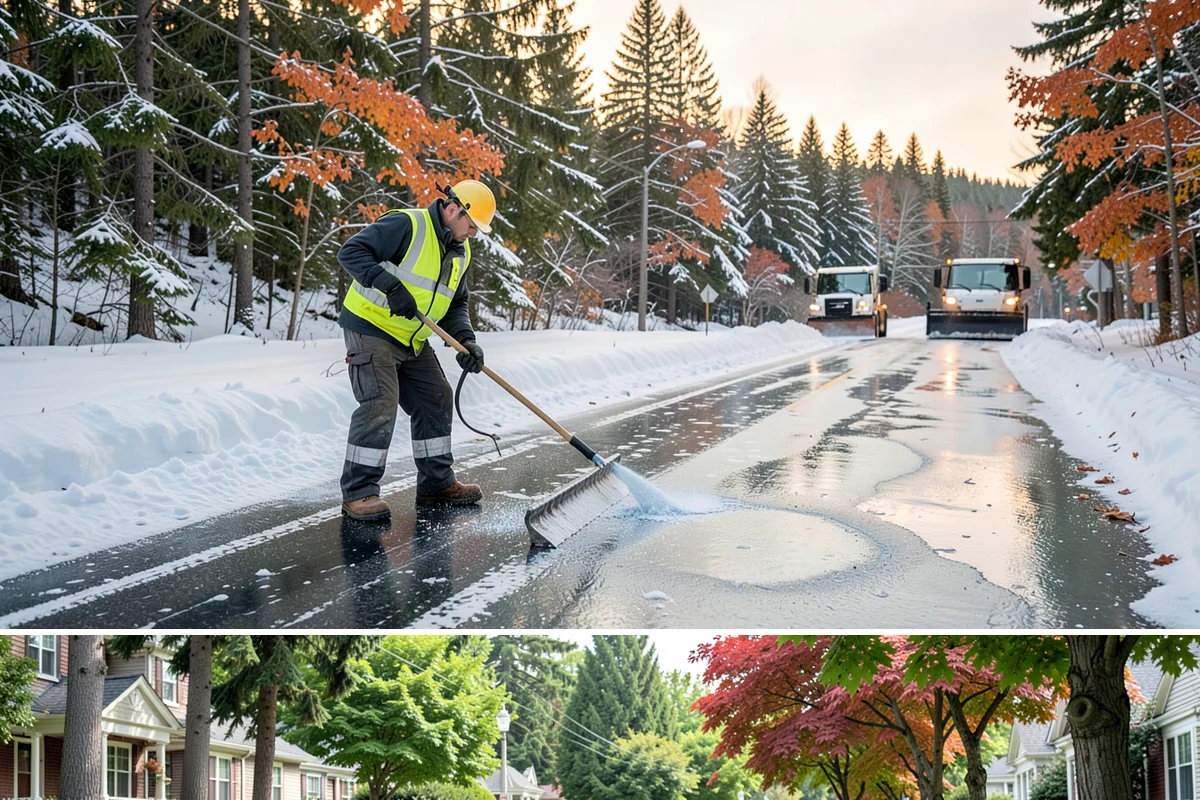 Per-Push Snow Removal in Beaux Arts Village, King County, WA - Available all winter and billed only when a qualifying snow event lands.