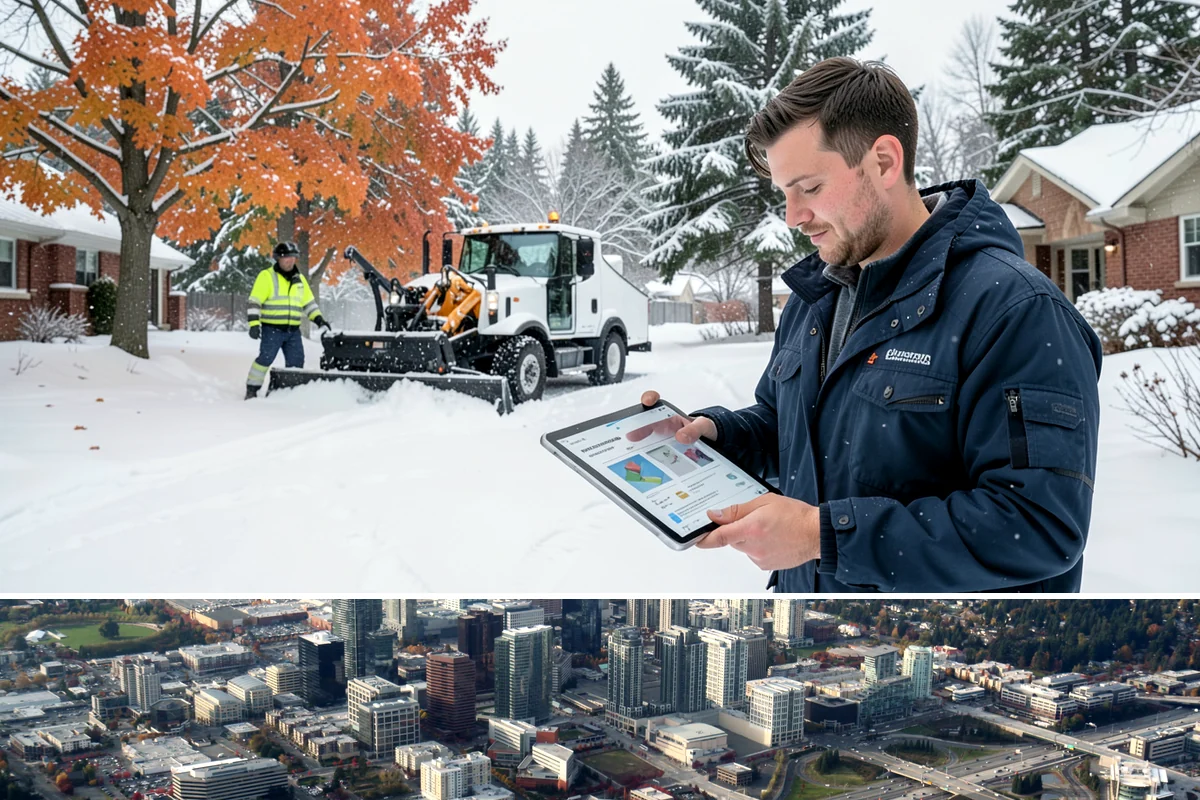 Per-Push Snow Removal in Bellevue, King County, WA - Available all winter and billed only when a qualifying snow event lands.