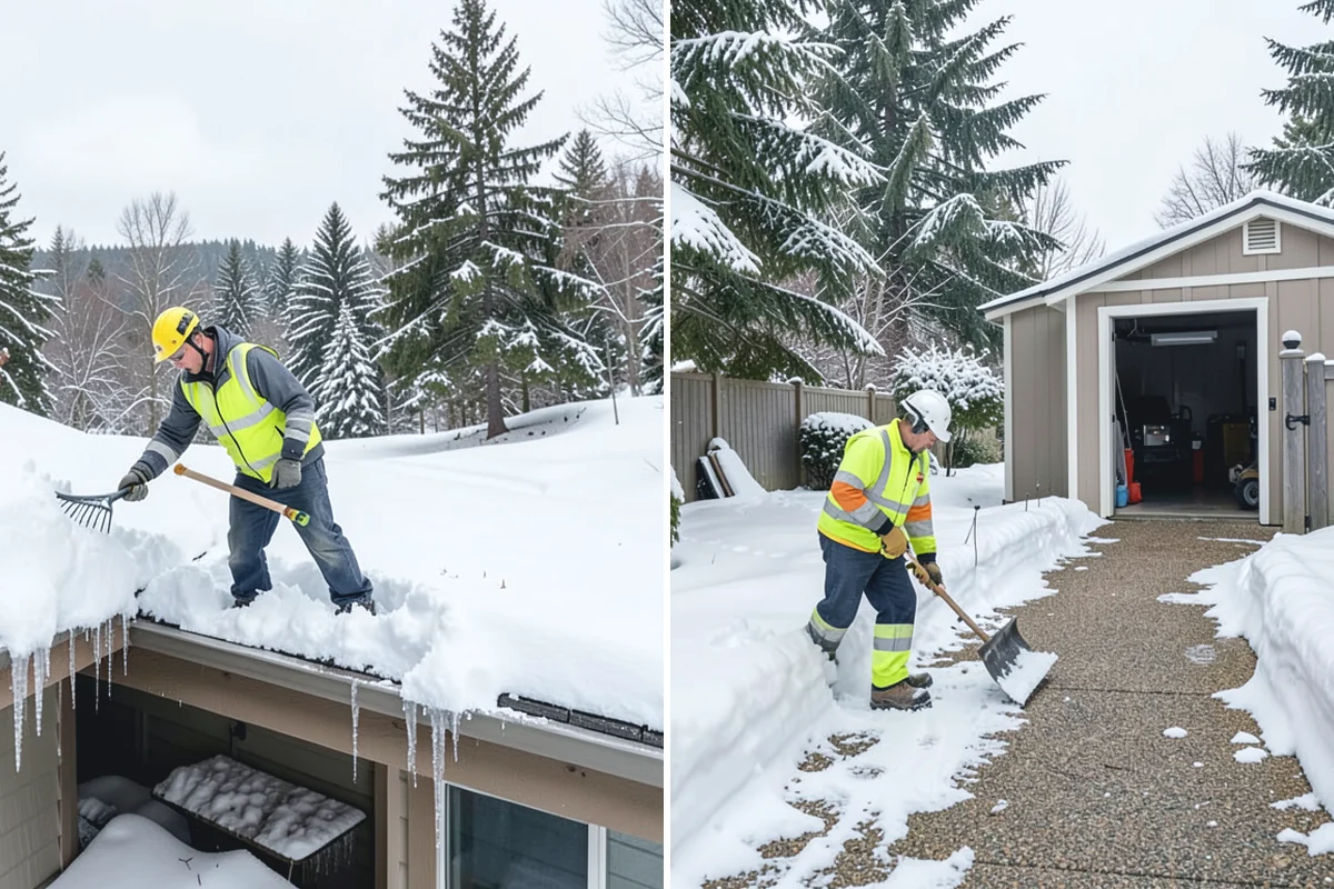 Per-Push Snow Removal in Buckley, Pierce County, WA - Set the trigger depth and push rate up front