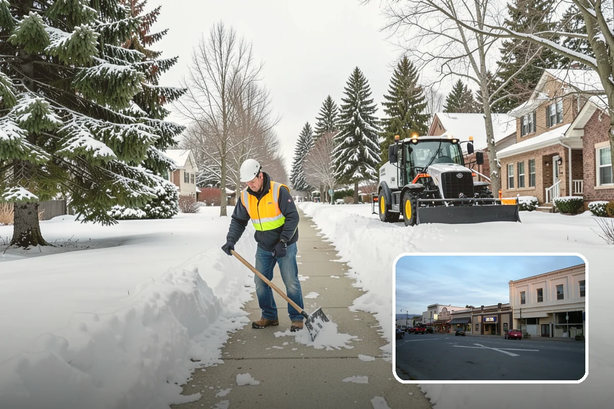 Per-Push Snow Removal in Burlington, Skagit County, WA - Pays only for storms that actually occur