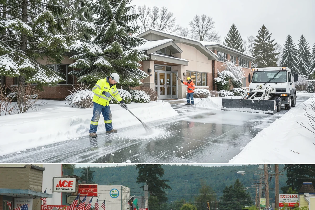 Per-Push Snow Removal in Carnation, King County, WA - Available all winter and billed only when a qualifying snow event lands.