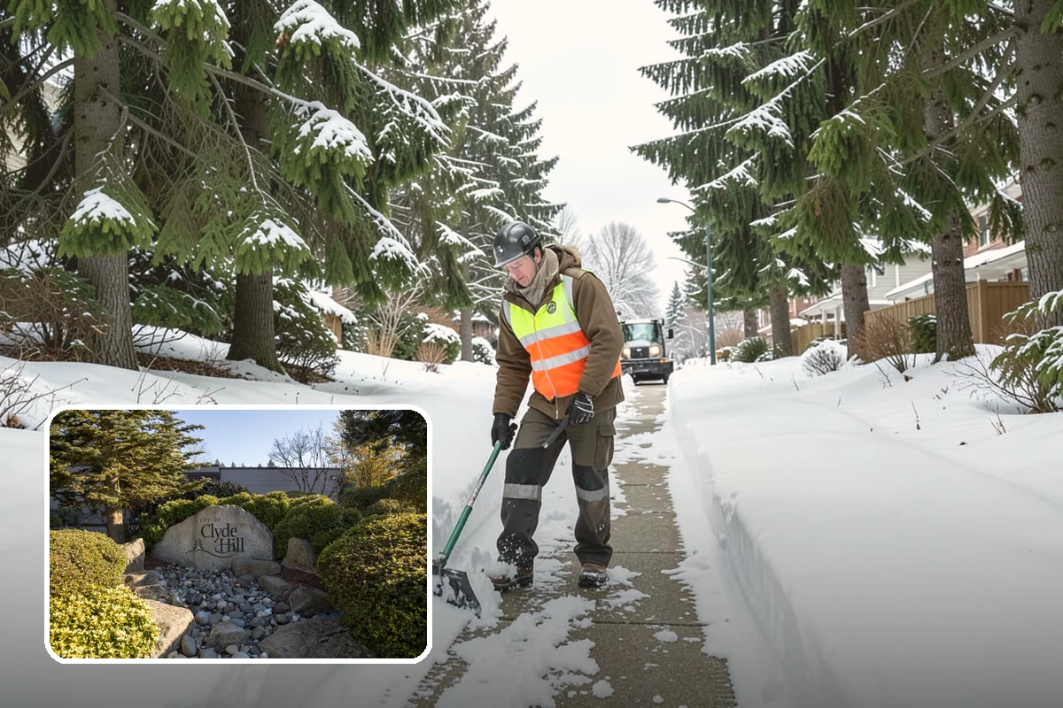 Per-Push Snow Removal in Clyde Hill, King County, WA - Pays only for storms that actually occur