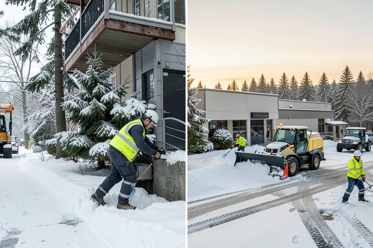Per-Push Snow Removal in Clyde Hill, King County, WA - Set the trigger depth and push rate up front