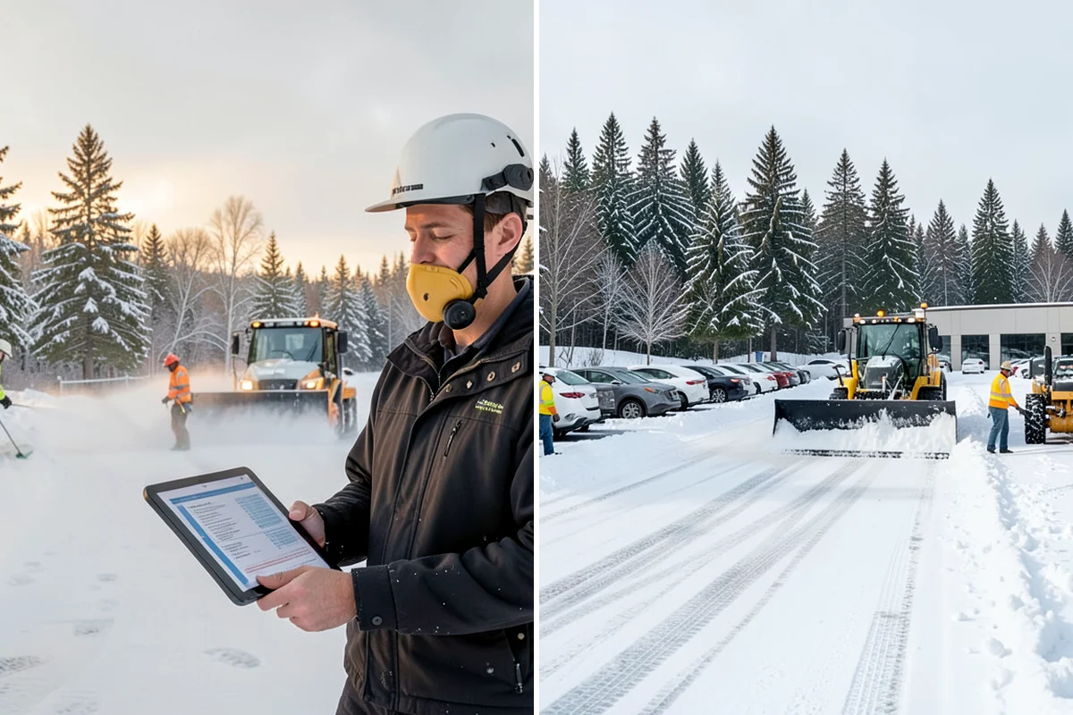 Per-Push Snow Removal in Concrete, Skagit County, WA - Set the trigger depth and push rate up front