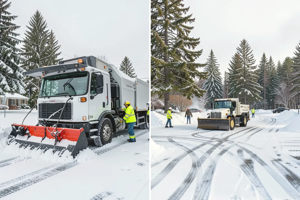 Per-Push Snow Removal in Duvall, King County, WA - Set the trigger depth and push rate up front