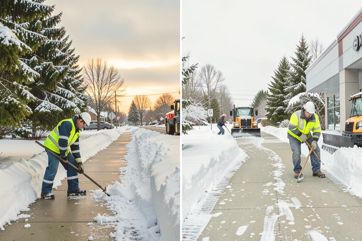 Per-Push Snow Removal in Eatonville, Pierce County, WA - Set the trigger depth and push rate up front